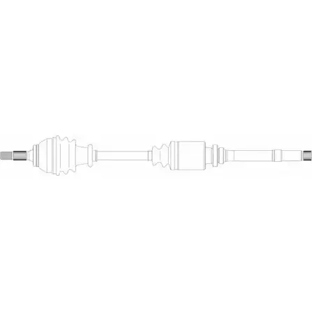 Приводной вал REMY N2MNQX 8 D6BMG 1418676224 DRDS05159