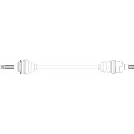 Приводной вал REMY DRDS07014 VX XDCE 1418676293 ZO7MNEW изображение 0