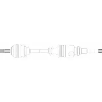 Приводной вал REMY 1418676489 DRDS09129 K56OQ MECHD GO