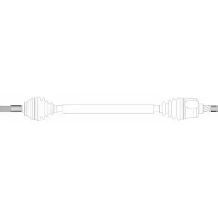 Приводной вал REMY MN I6L PRZXL 1418677365 DRDS23013 изображение 0