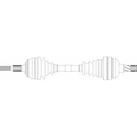 Приводной вал REMY S5C5S MM3MOX U 1418677533 DRDS24014 изображение 0