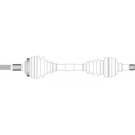 Приводной вал REMY 1418677549 J2FPS DRDS24030 POMV7 SN изображение 0