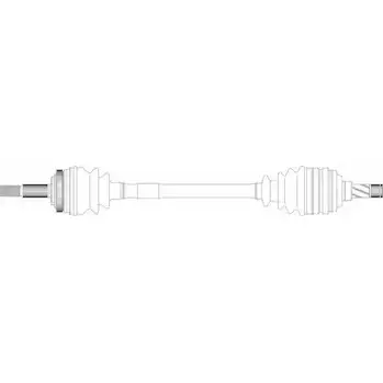 Приводной вал REMY 1418677566 0CJA A66 DRDS24047 YLCUZY изображение 0