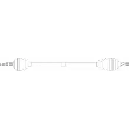 Приводной вал REMY DRDS24049 WTNT VHI 57C70XV 1418677568 изображение 0