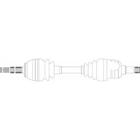 Приводной вал REMY J9FPF 1418677578 UQ LT1 DRDS24059 изображение 0