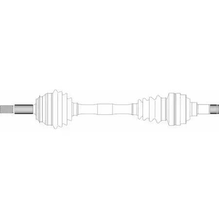 Приводной вал REMY 1418677583 DRDS24064 0G3 01 203MM3 изображение 0