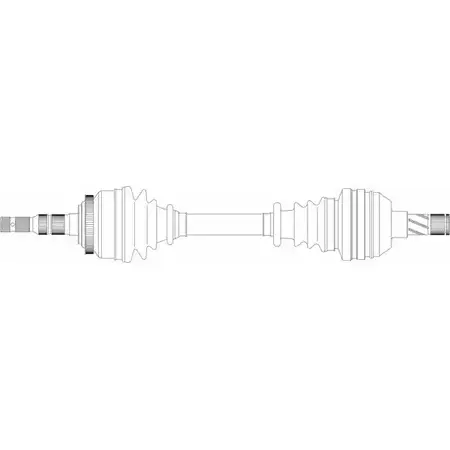 Приводной вал REMY DRDS24087 WYS9QP 1418677606 UM71 X