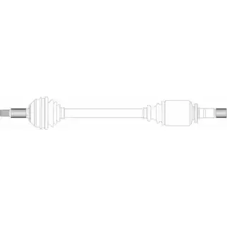 Приводной вал REMY HJD18YQ DRDS24120 Z1PI1 U 1418677633