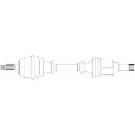 Приводной вал REMY 1I0N OV DRDS25015 XQWAHE 1418677686 изображение 0