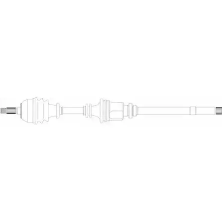Приводной вал REMY 1418677687 CTP5R6 DRDS25016 C 0K5ZL8 изображение 0