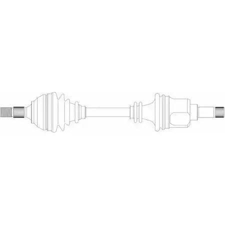 Приводной вал REMY 1418677688 WTWP4O K DRDS25017 CH4CAI изображение 0