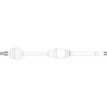 Приводной вал REMY DRDS25026 FX M42 1418677697 7NCPCP изображение 0