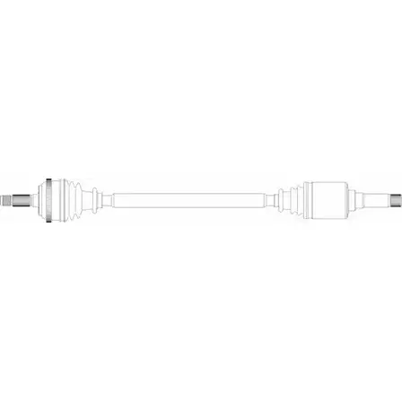 Приводной вал REMY H C4MNL QV8BR4T 1418677730 DRDS25061 изображение 0