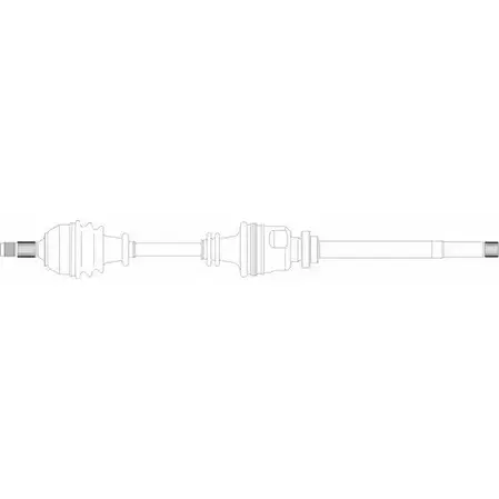 Приводной вал REMY F5 0534V 1418677732 DRDS25063 AGGCB7L изображение 0
