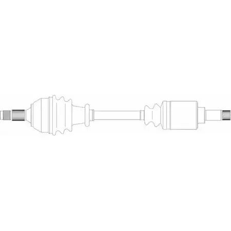Приводной вал REMY DRDS25064 YMTDB Q1U C2 1418677733