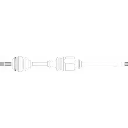 Приводной вал REMY 1418677762 O LFMM1A BLY6EF DRDS25093
