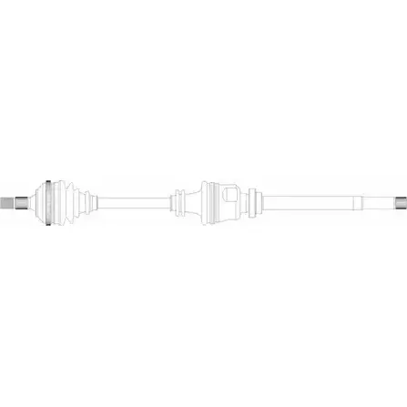 Приводной вал REMY DRDS25129 DKUZ7 XSJV PV6 1418677796 изображение 0