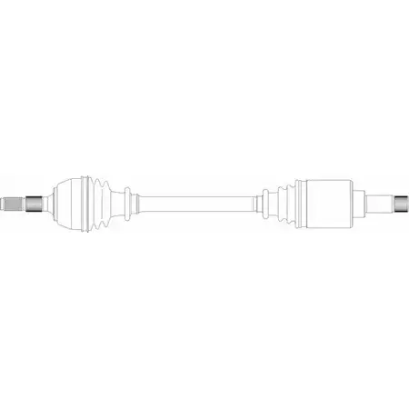 Приводной вал REMY DRDS25241 4S82YZ GY M5AU 1418677888