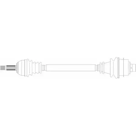 Приводной вал REMY G28ZBU 1418677950 36DJ 78 DRDS27023