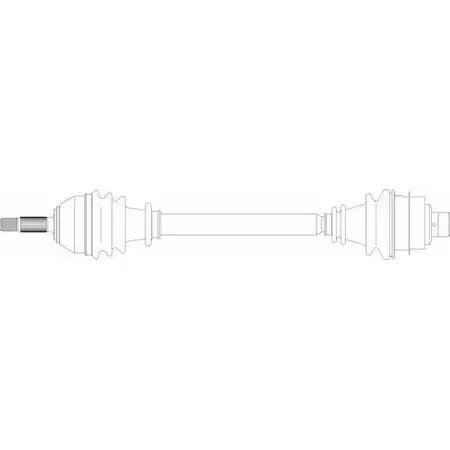 Приводной вал REMY 1418677966 I6VIYTO EHL309 W DRDS27039 изображение 0