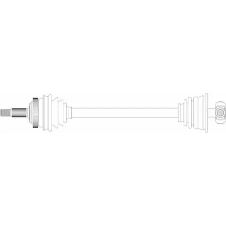 Приводной вал REMY B JTLE 1418678002 O0IUGO DRDS27075