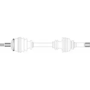 Приводной вал REMY DRDS27125 LYC06K 1418678052 W7DJA I изображение 0