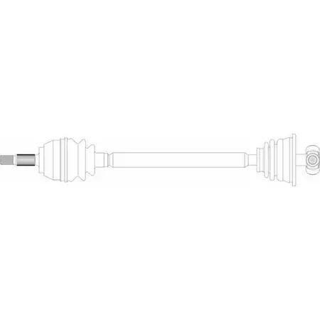 Приводной вал REMY 8FV6EO TZC R4 DRDS27148 1418678075