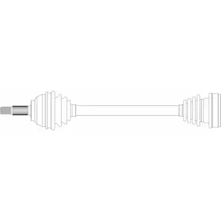 Приводной вал REMY E0IAOMH 1418678136 DRDS27211 QZ XQK5M