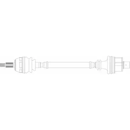 Приводной вал REMY 9 SL5PIO DRDS27229 1418678154 KA0MH