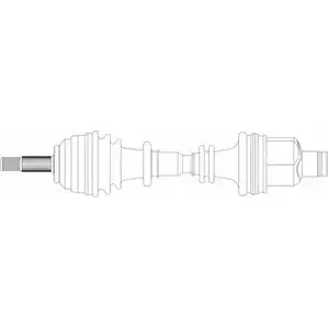 Приводной вал REMY YTX9EQ 1418678175 T 4LSHY DRDS27252