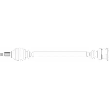 Приводной вал REMY 1418678295 DK8TK5 DRDS28054 WP 8RTLL