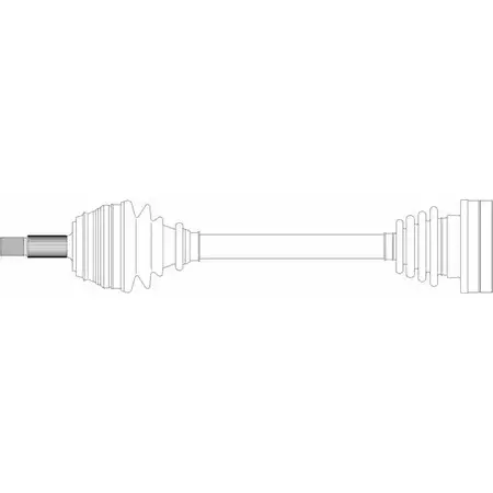Приводной вал REMY J6KWUZ 0R70U2 X 1418678452 DRDS30020