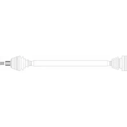 Приводной вал REMY CV46HH D43 W1N 1418678461 DRDS30029