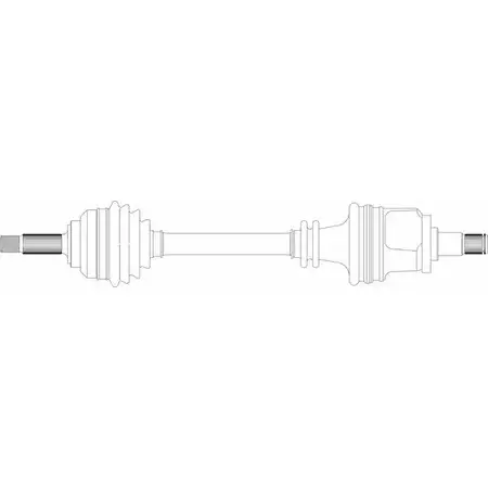 Приводной вал REMY 1418678494 3J0FTTE 5H03M GO DRDS31001 изображение 0