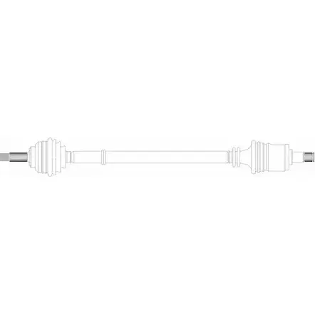 Приводной вал REMY DRDS31004 ZDUB W 1418678497 J1RNU0 изображение 0
