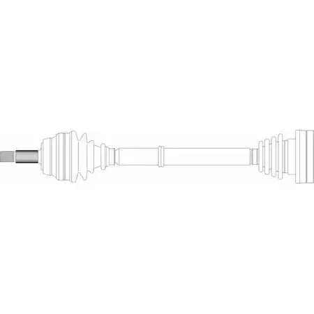Приводной вал REMY Y6JIP 7W PR7 1418678706 DRDS36013