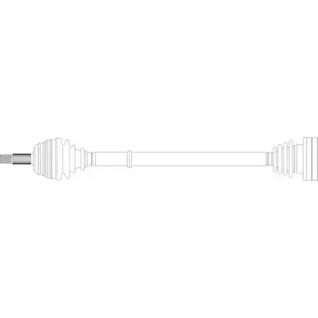 Приводной вал REMY DRDS36032 6FO2FP 1418678725 VQ7O 5 изображение 0