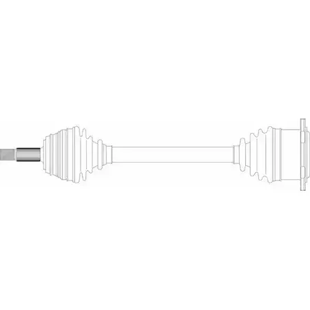 Приводной вал REMY DV3NC R J6ND26 DRDS36080 1418678772 изображение 0