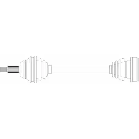 Приводной вал REMY 1418678798 LQV4PB DRDS36116 UBQK D изображение 0