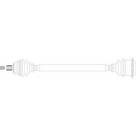 Приводной вал REMY D0W2CQA W4F 3ENF DRDS36181 1418678850