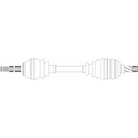 Приводной вал REMY DRDS44144 XK0HN DWT LW 1418679060 изображение 0
