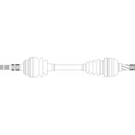 Приводной вал REMY DRDS44163 2D TC50 1418679070 N7AFE