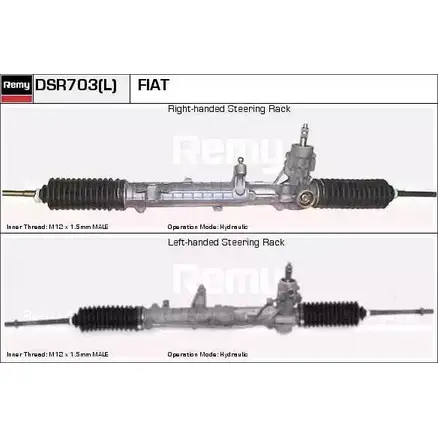 Рулевая рейка REMY F18W43Q DSR703 BF3 3H2G 1418686962 изображение 0