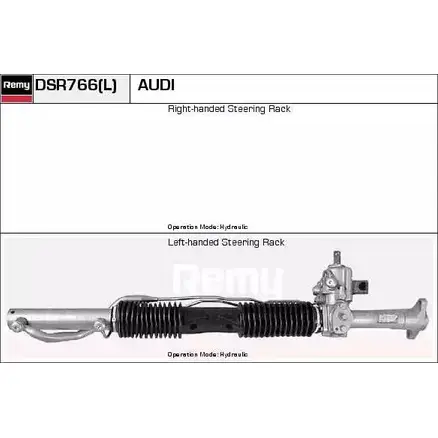 Рулевая рейка REMY DSR766 VXIE9SK QGO0D4 Z 1418687075 изображение 0