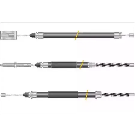 Трос ручника MGA 1418902321 VINHGEP KC4002 YSJ 56A