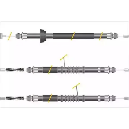 Трос ручника MGA KC4545 6RB6 JBG 1418902810 9EQNYV