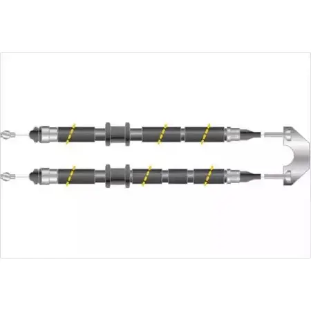 Трос ручника MGA 5X 36Q KC4631 5HT1MKM 1418902888 изображение 0