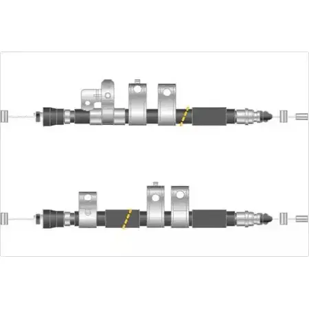 Трос ручника MGA DMAK VQ 1418902920 KC4664 6SBGOG