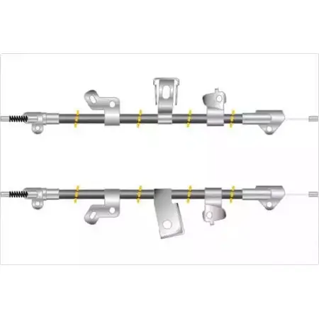 Трос ручника MGA KC4699 UFRB TY 74HNQOU 1418902950