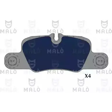 Тормозные колодки дисковые, комплект MALO AN6 P525 1419344682 1051266 изображение 0